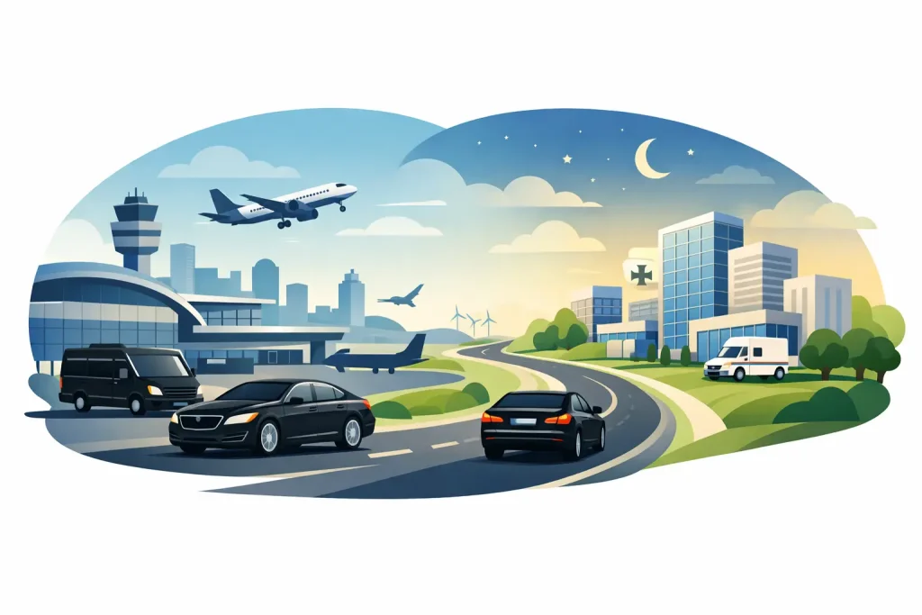 Book Ride Minneapolis Airport to Mayo Clinic 24/7